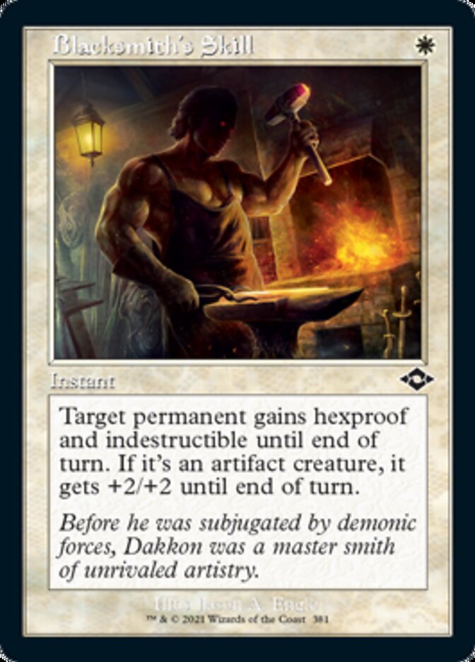 Blacksmith's Skill (Retro) [Modern Horizons 2] | GnG Games