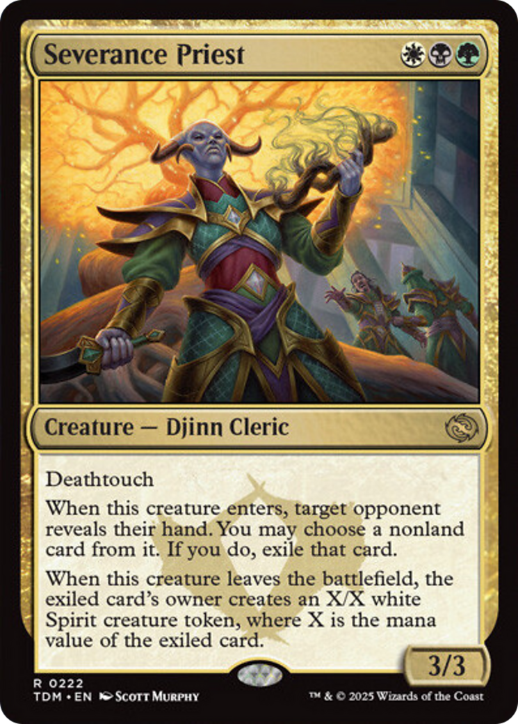 Severance Priest [Tarkir: Dragonstorm] | GnG Games