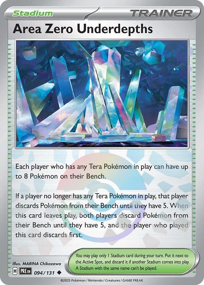 Area Zero Underdepths (094/131) (Poke Ball Pattern) [Scarlet & Violet: Prismatic Evolutions] | GnG Games