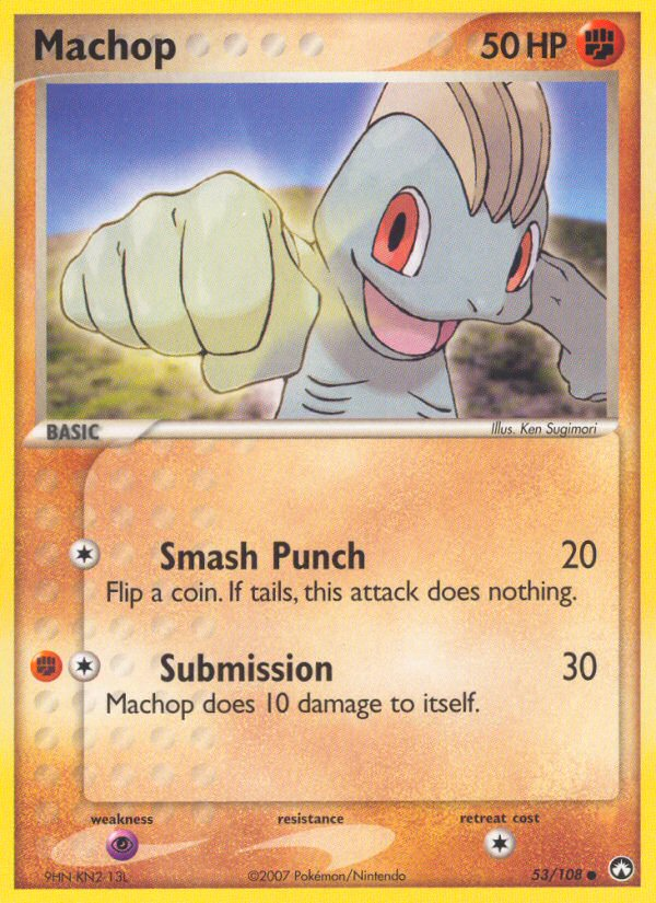 Machop (53/108) [EX: Power Keepers] | GnG Games