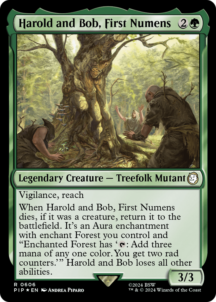 Harold and Bob, First Numens (Surge Foil) [Fallout] | GnG Games