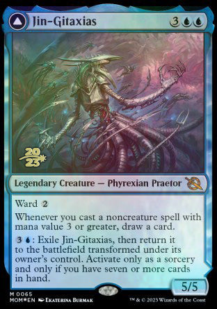 Jin-Gitaxias // The Great Synthesis [March of the Machine Prerelease Promos] | GnG Games