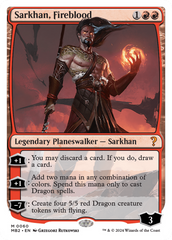 Sarkhan, Fireblood (White Border) [Mystery Booster 2] | GnG Games