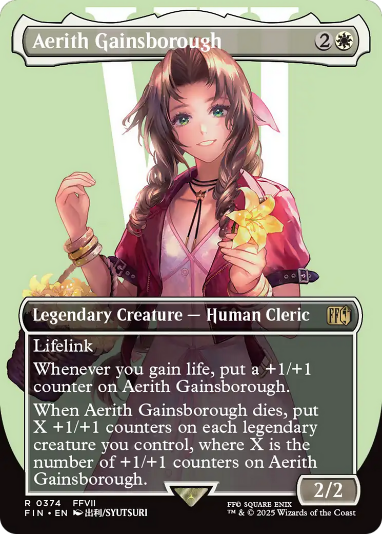 Aerith Gainsborough (Borderless) [FINAL FANTASY] | GnG Games