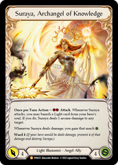 Invoke Suraya // Suraya, Archangel of Knowledge [DYN212] (Dynasty)  Cold Foil | GnG Games