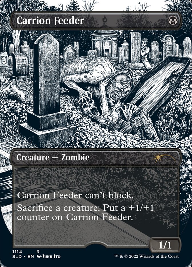 Carrion Feeder (Borderless Etched Foil) [Secret Lair Drop Series] | GnG Games