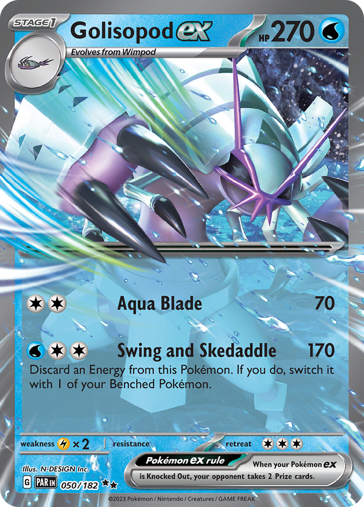 Golisopod ex (050/182) [Scarlet & Violet: Paradox Rift] | GnG Games