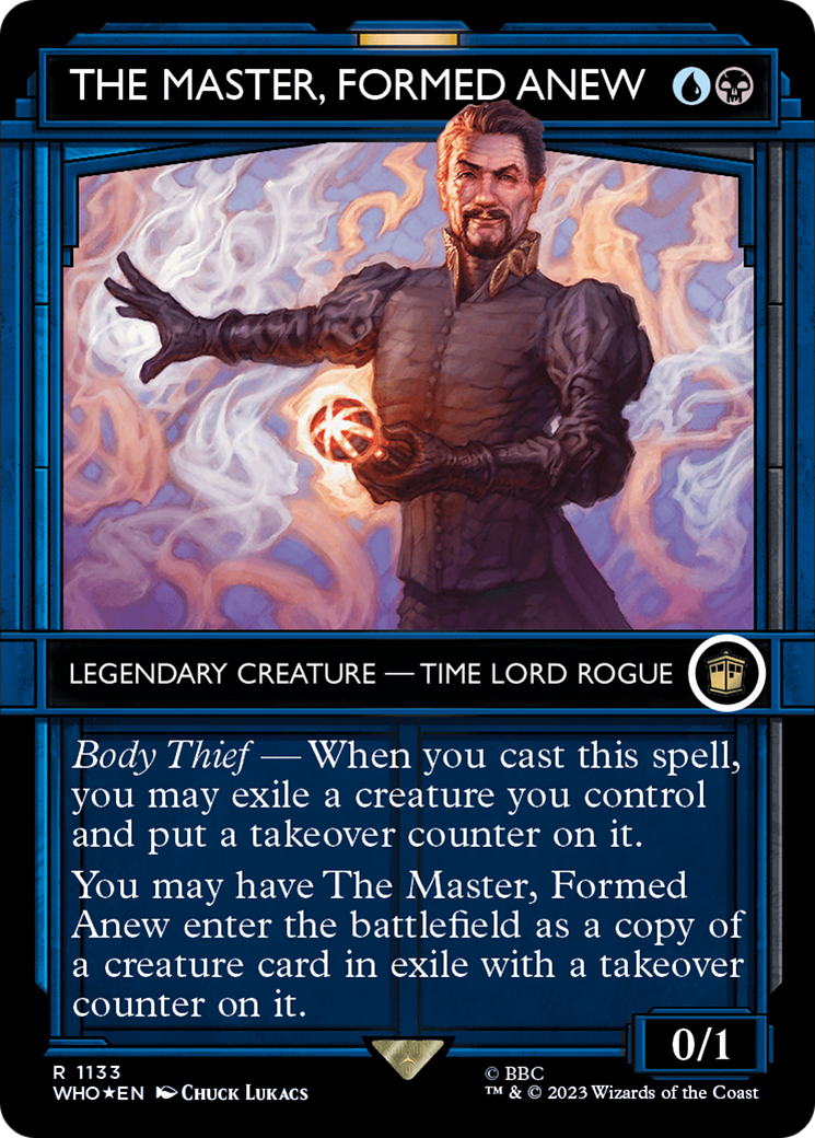 The Master, Formed Anew (Showcase) (Surge Foil) [Doctor Who] | GnG Games