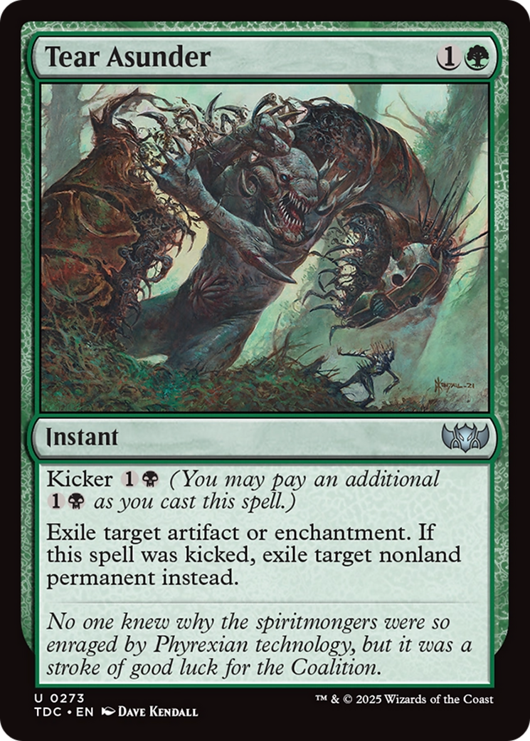 Tear Asunder [Tarkir: Dragonstorm Commander] | GnG Games