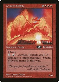 Crimson Hellkite (Oversized) [Oversize Cards] | GnG Games