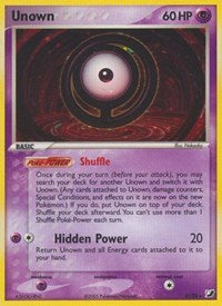 Unown (O) (O/28) [EX: Unseen Forces] | GnG Games