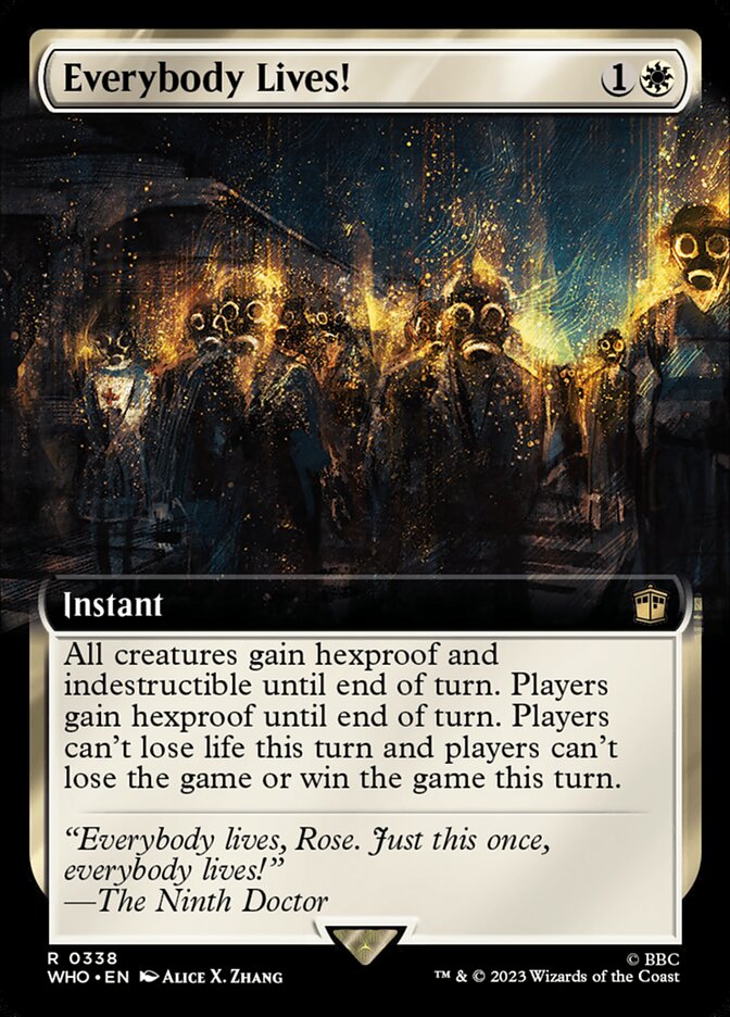 Everybody Lives! (Extended Art) [Doctor Who] | GnG Games