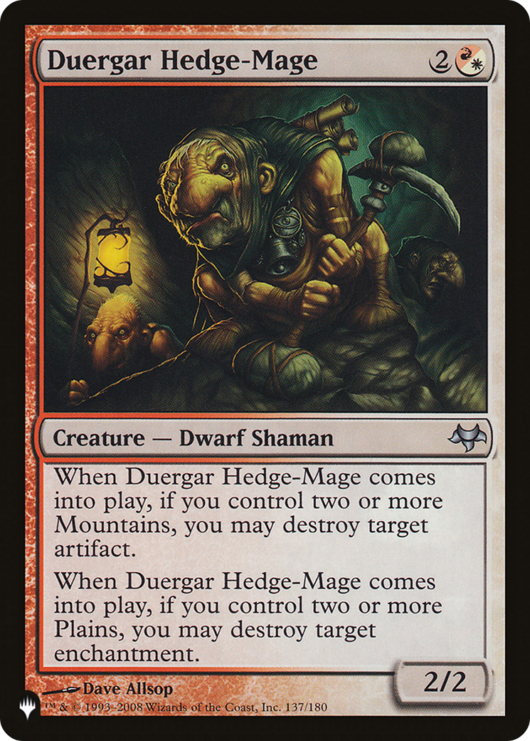 Duergar Hedge-Mage [The List] | GnG Games