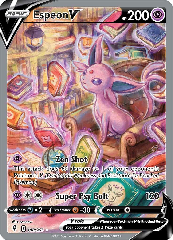 Espeon V (180/203) [Sword & Shield: Evolving Skies] | GnG Games