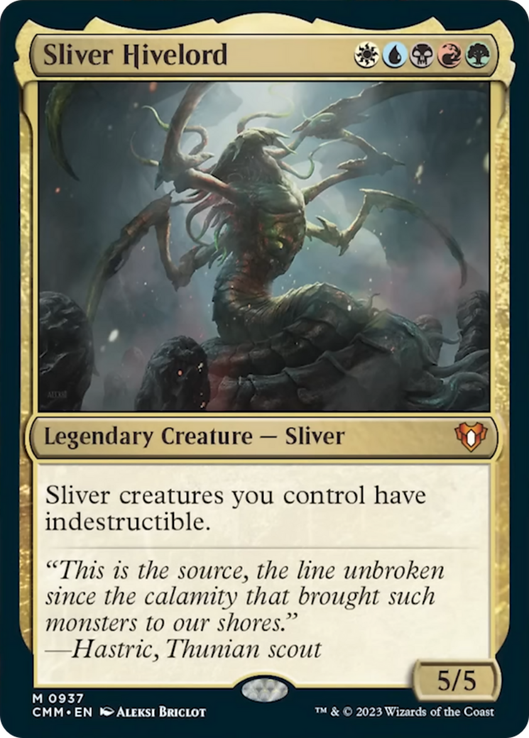 Sliver Hivelord [Commander Masters] | GnG Games