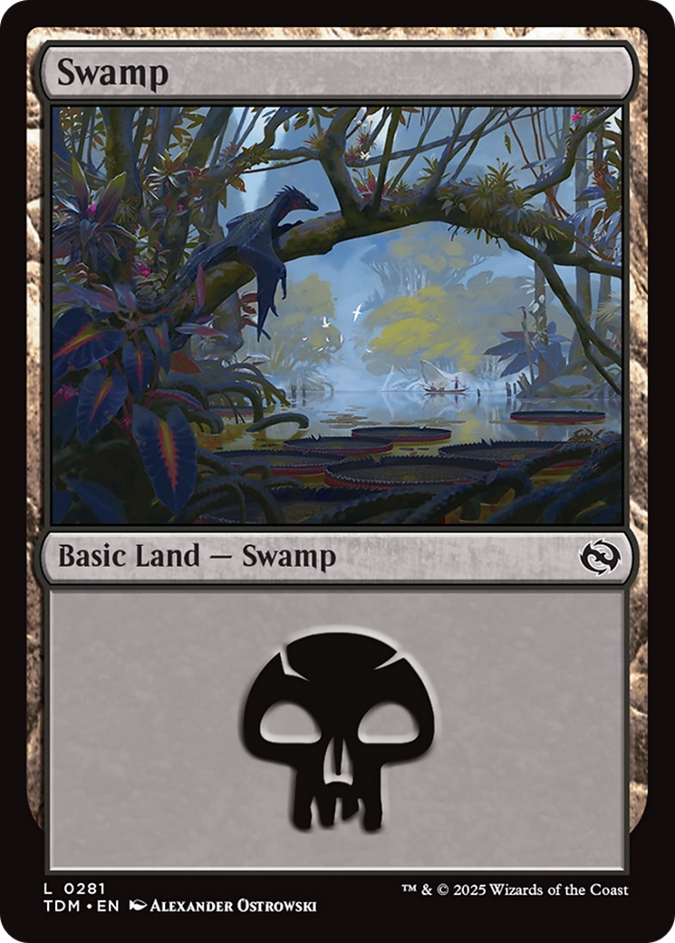 Swamp (0281) [Tarkir: Dragonstorm] | GnG Games