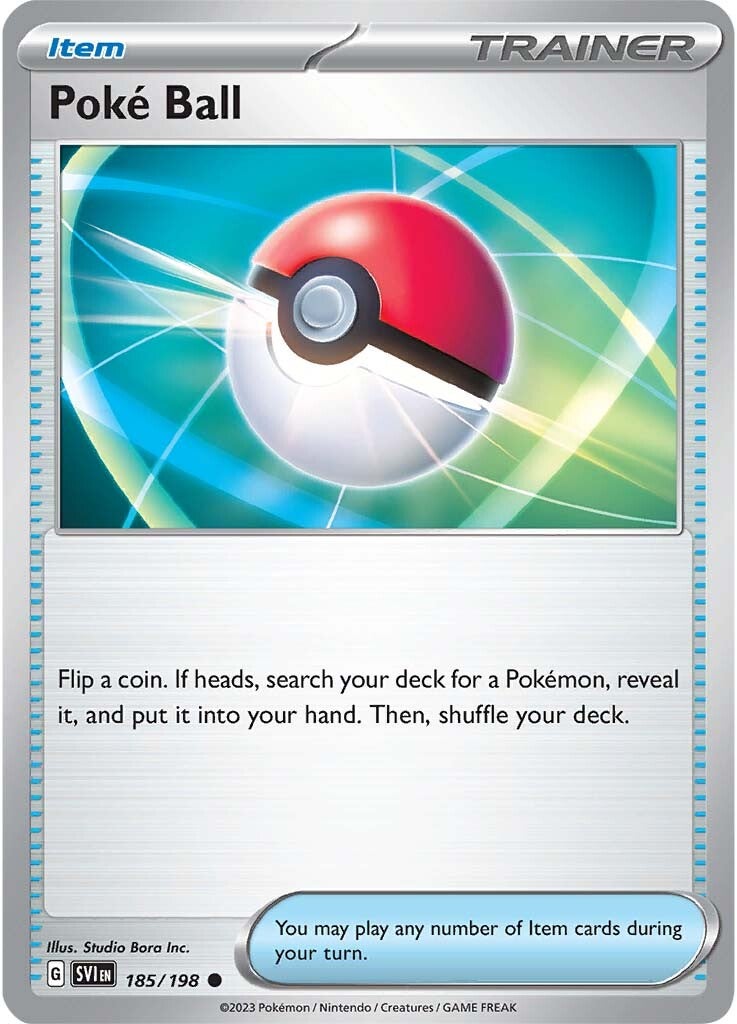 Poke Ball (185/198) [Scarlet & Violet: Base Set] | GnG Games