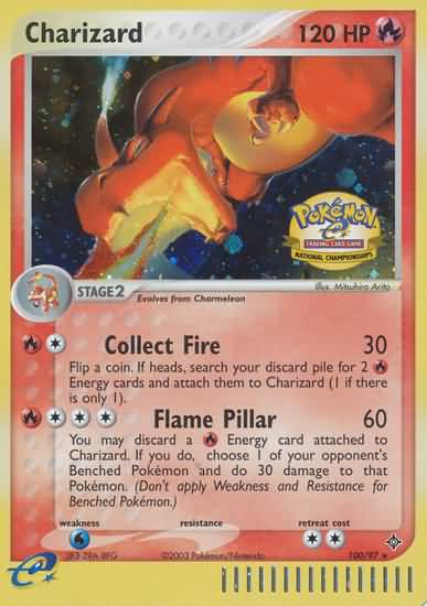 Charizard (100/97) (National Championship 2004) [League & Championship Cards] | GnG Games