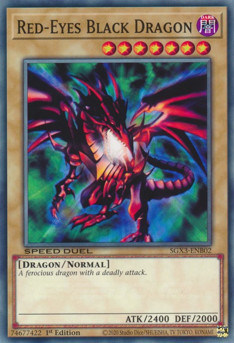 Red-Eyes Black Dragon [SGX3-ENB02] Common | GnG Games