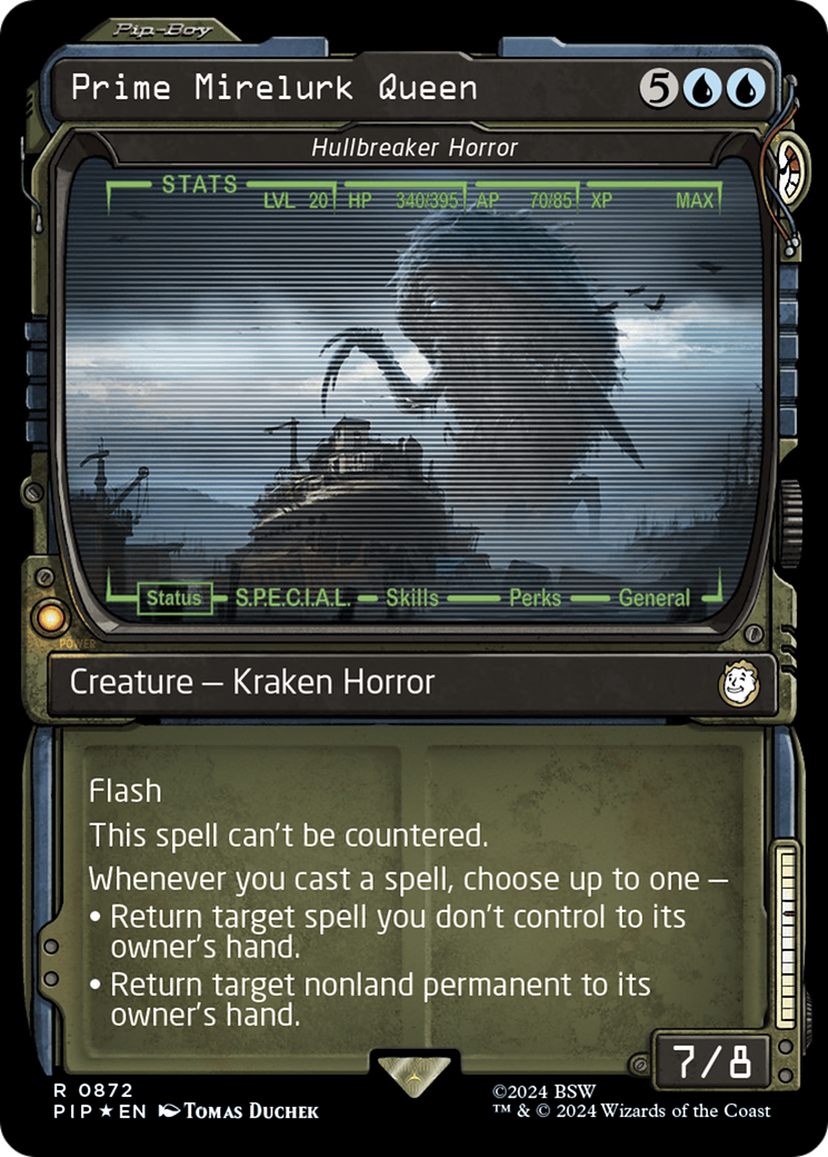 Prime Mirelurk Queen - Hullbreaker Horror (Showcase) (Surge Foil) [Fallout] | GnG Games