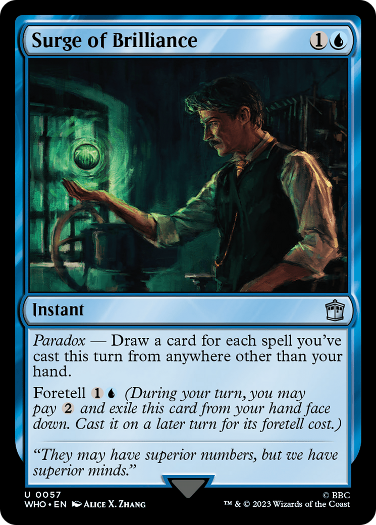 Surge of Brilliance [Doctor Who] | GnG Games