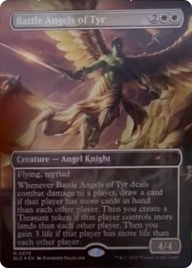 Battle Angels of Tyr (Rainbow Foil) [Secret Lair Drop Series] | GnG Games