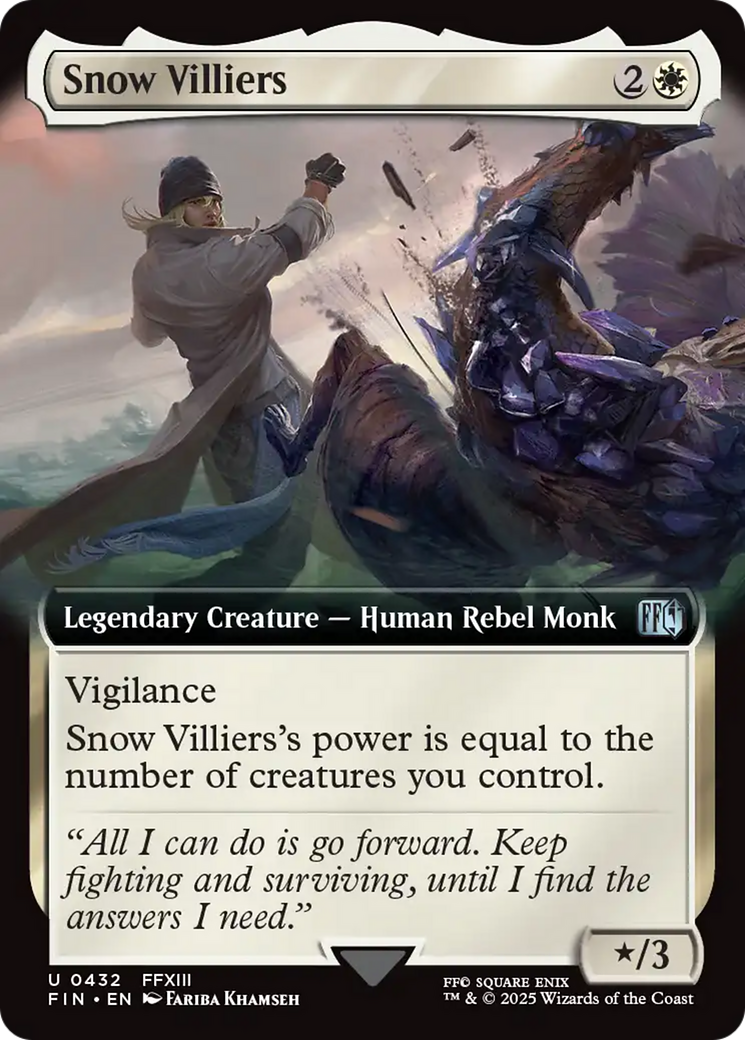 Snow Villiers (Extended Art) [FINAL FANTASY] | GnG Games