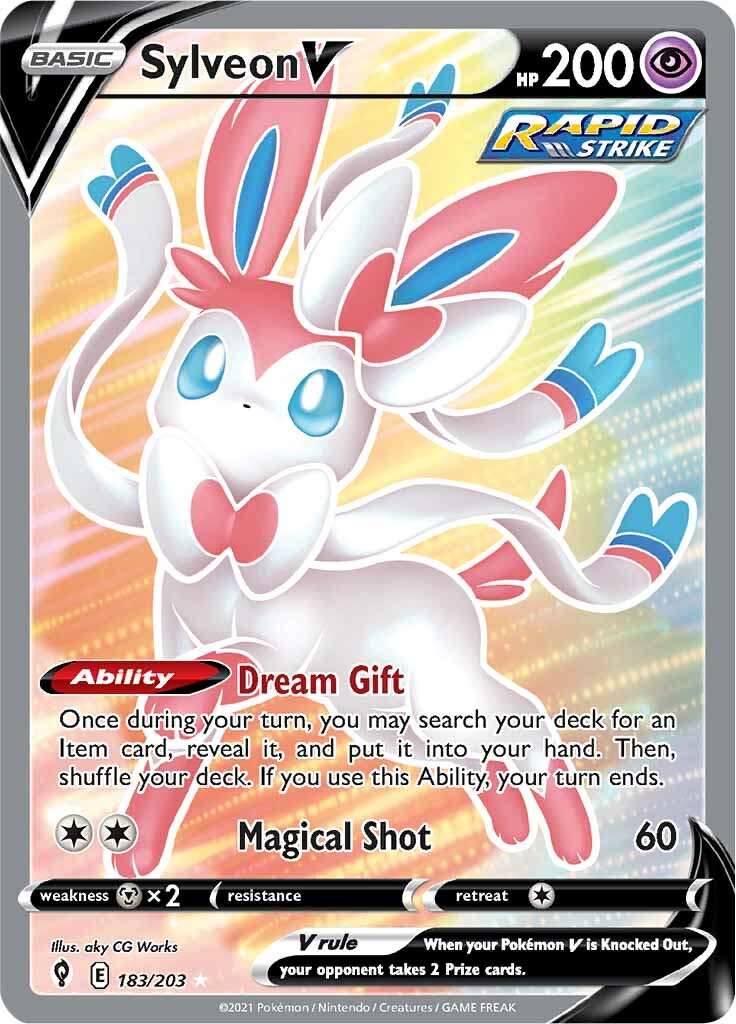 Sylveon V (183/203) [Sword & Shield: Evolving Skies] | GnG Games