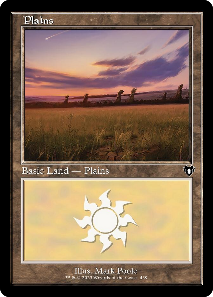 Plains (439) (Retro) [Commander Masters] | GnG Games