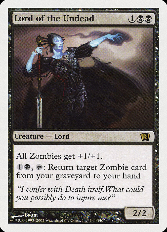 Lord of the Undead (8th Edition) [Oversize Cards] | GnG Games