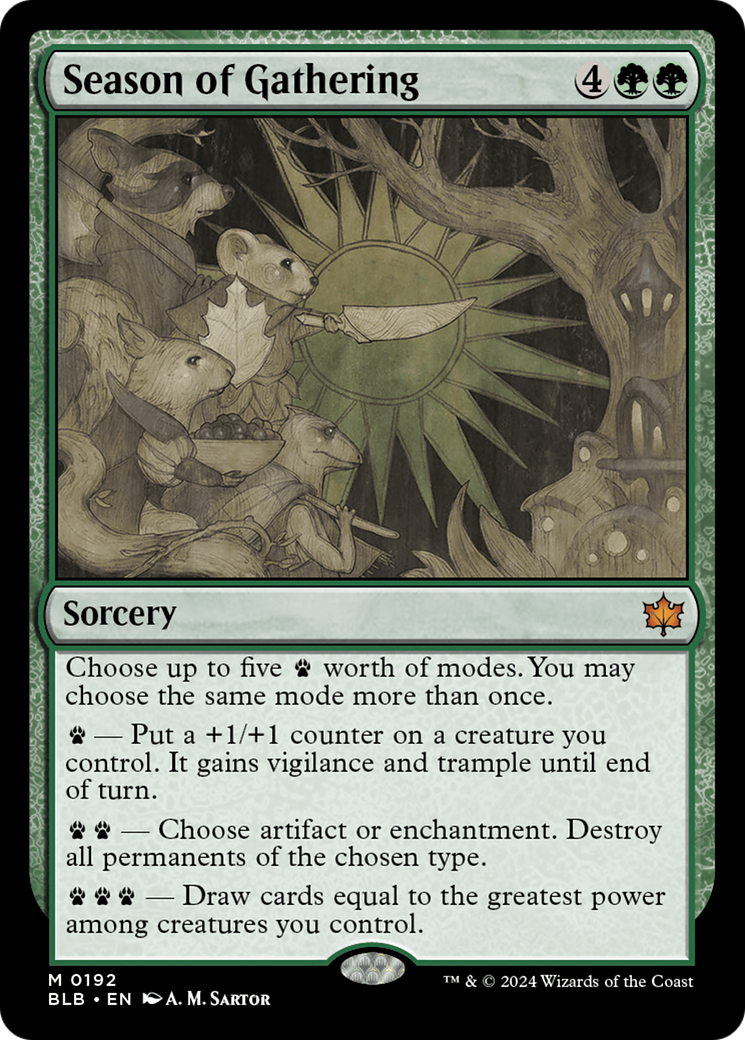 Season of Gathering [Bloomburrow] | GnG Games