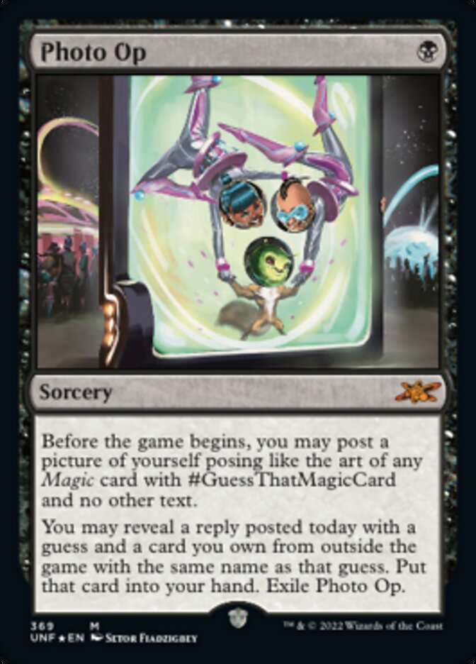 Photo Op (Galaxy Foil) [Unfinity] | GnG Games