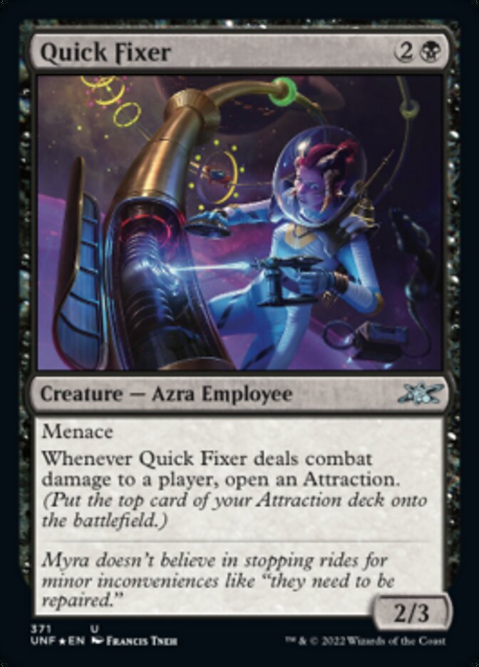 Quick Fixer (Galaxy Foil) [Unfinity] | GnG Games