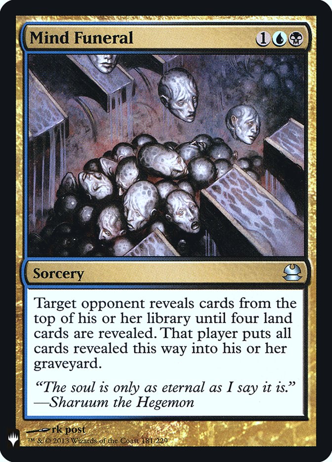 Mind Funeral [Mystery Booster] | GnG Games