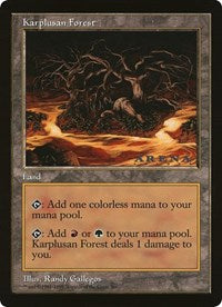 Karplusan Forest (Oversized) [Oversize Cards] | GnG Games