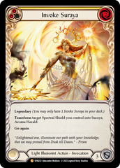 Invoke Suraya // Suraya, Archangel of Knowledge [DYN212] (Dynasty)  Cold Foil | GnG Games