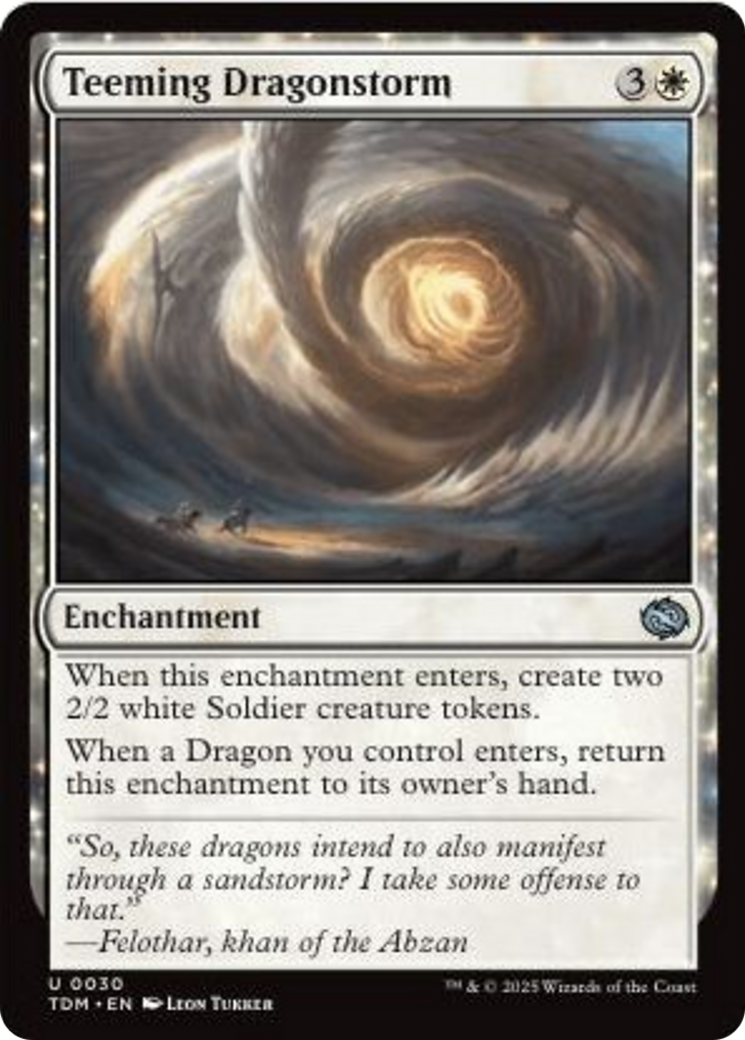 Teeming Dragonstorm [Tarkir: Dragonstorm] | GnG Games