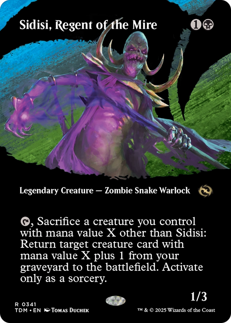 Sidisi, Regent of the Mire (Borderless) [Tarkir: Dragonstorm] | GnG Games