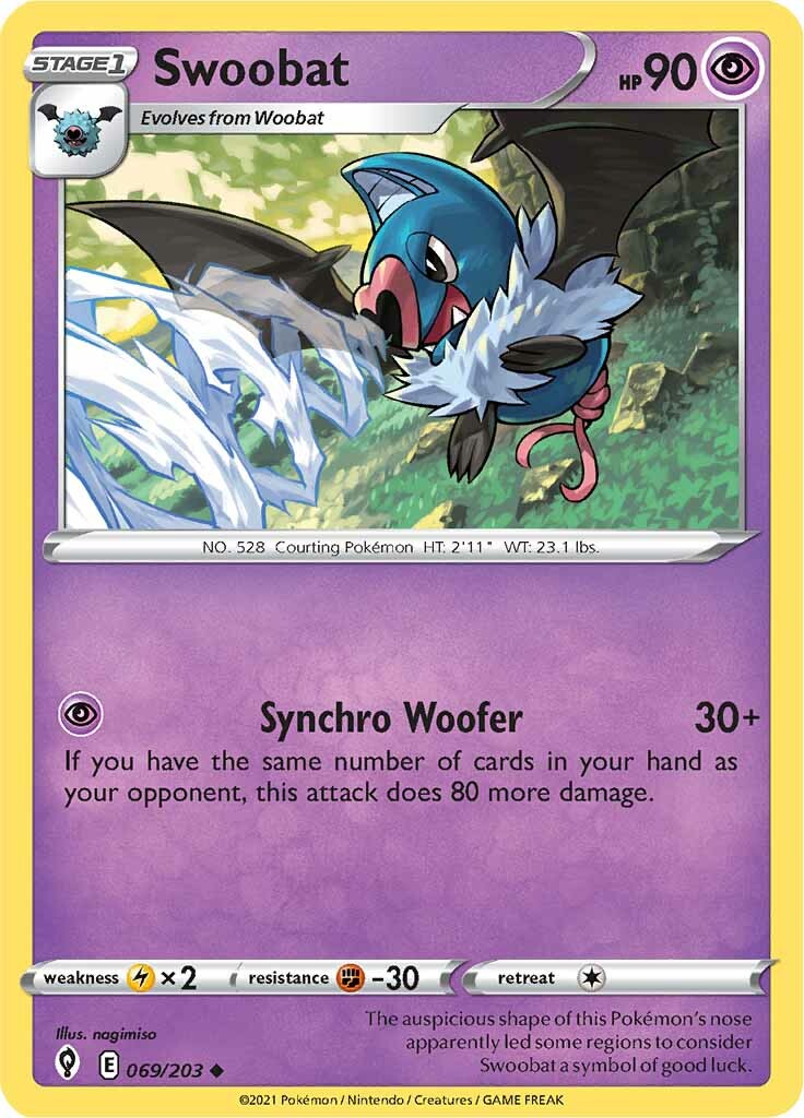 Swoobat (069/203) [Sword & Shield: Evolving Skies] | GnG Games