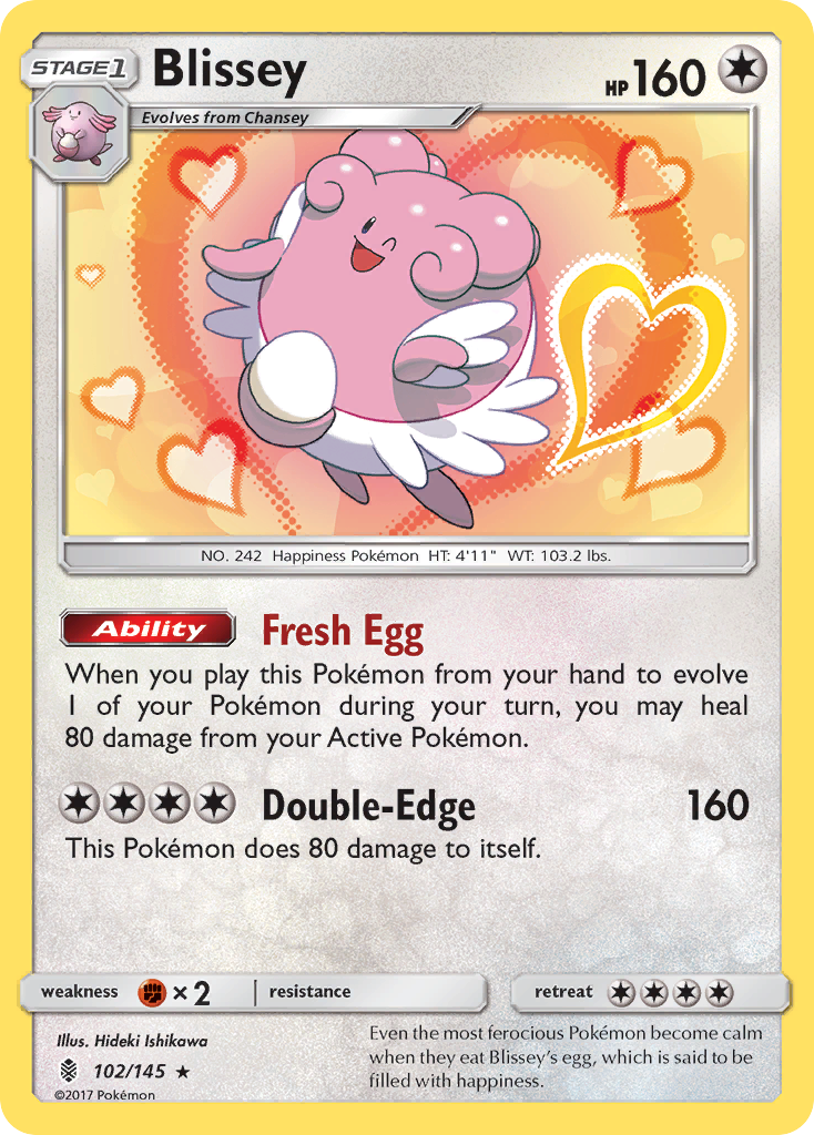 Blissey (102/145) [Sun & Moon: Guardians Rising] | GnG Games