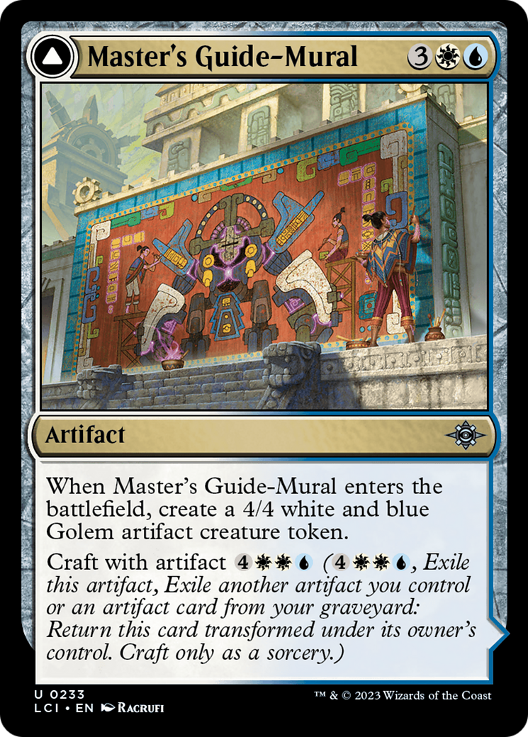Master's Guide-Mural // Master's Manufactory [The Lost Caverns of Ixalan] | GnG Games