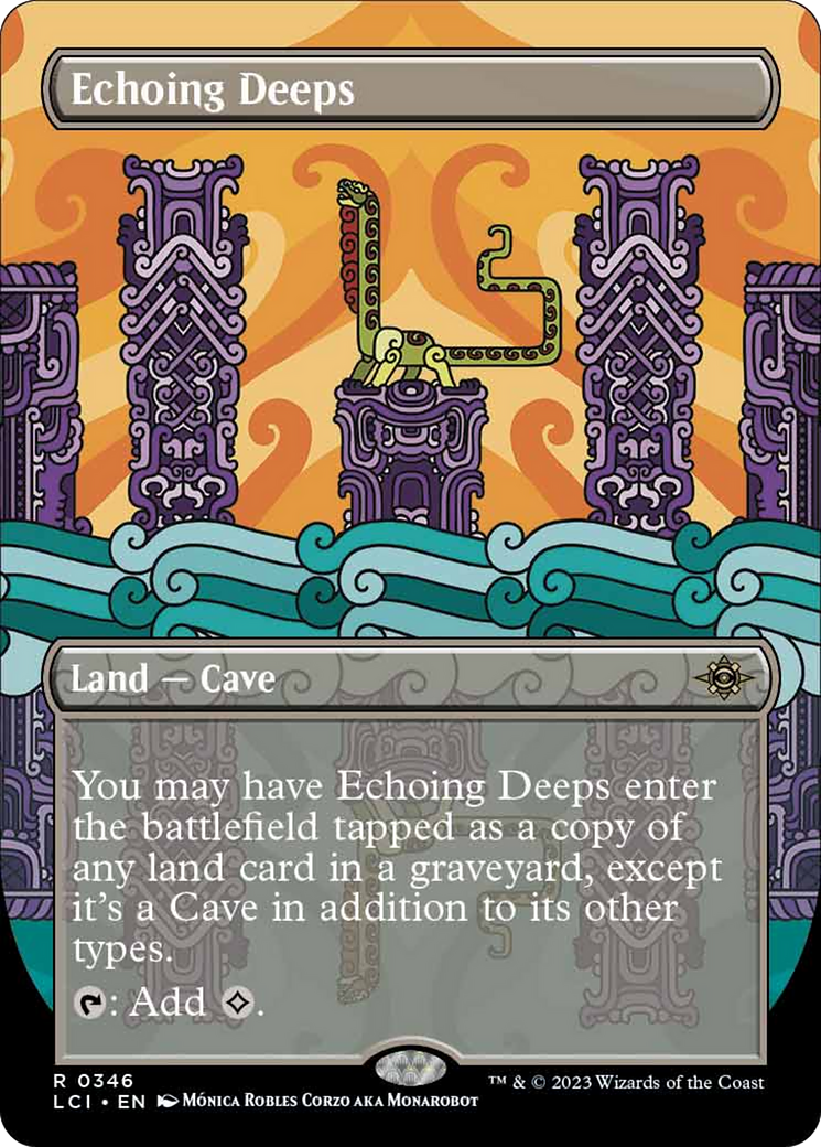 Echoing Deeps (Borderless) [The Lost Caverns of Ixalan] | GnG Games