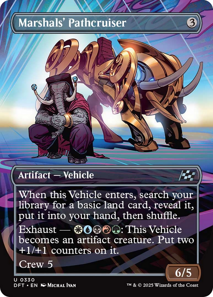 Marshals' Pathcruiser (Borderless) [Aetherdrift] | GnG Games