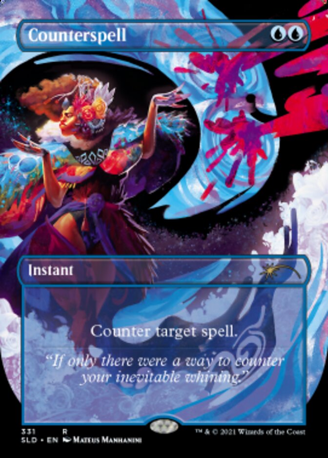 Counterspell (Borderless) [Secret Lair Drop Series] | GnG Games