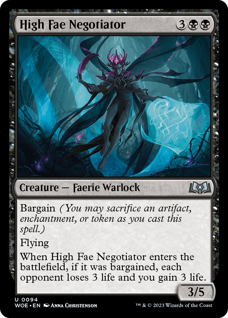 High Fae Negotiator [Wilds of Eldraine] | GnG Games