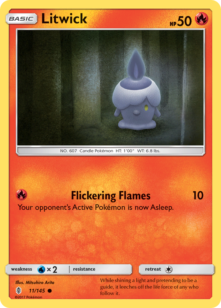 Litwick (11/145) [Sun & Moon: Guardians Rising] | GnG Games