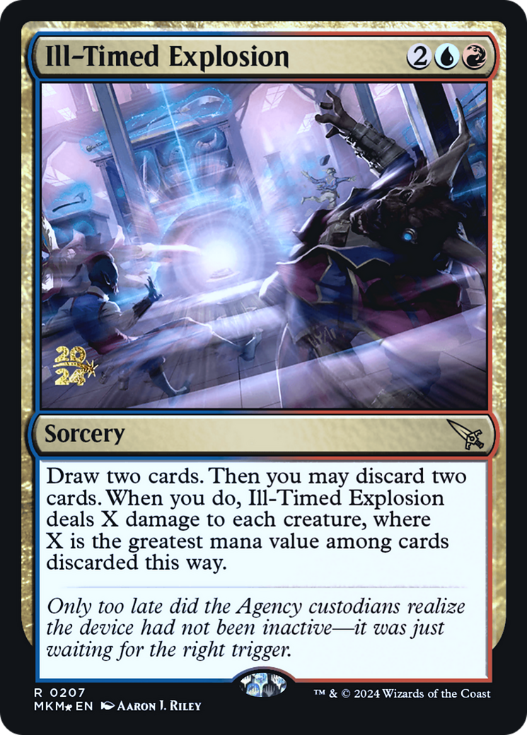 Ill-Timed Explosion [Murders at Karlov Manor Prerelease Promos] | GnG Games