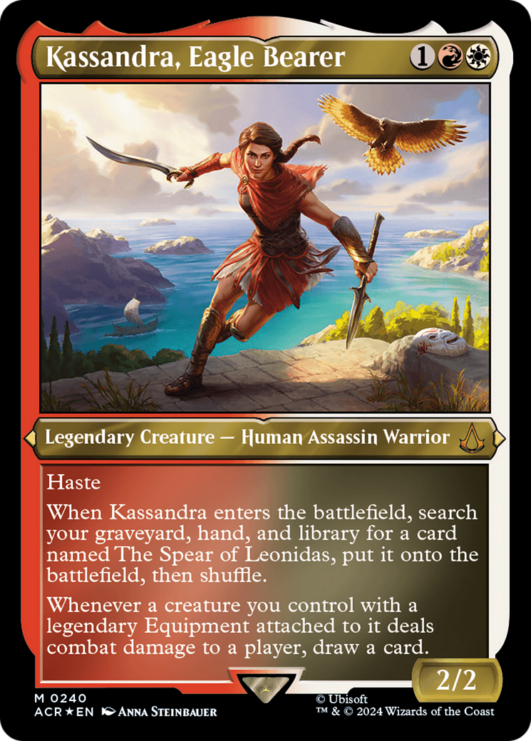 Kassandra, Eagle Bearer (Foil Etched) [Assassin's Creed] | GnG Games