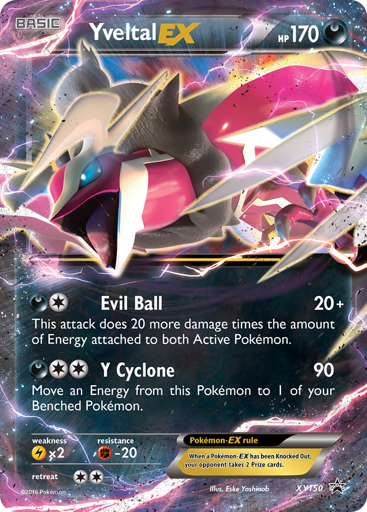 Yveltal EX (XY150) [XY: Black Star Promos] | GnG Games