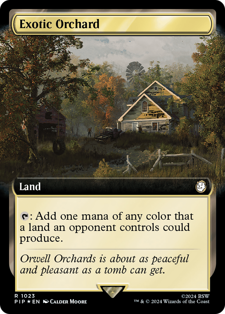 Exotic Orchard (Extended Art) (Surge Foil) [Fallout] | GnG Games